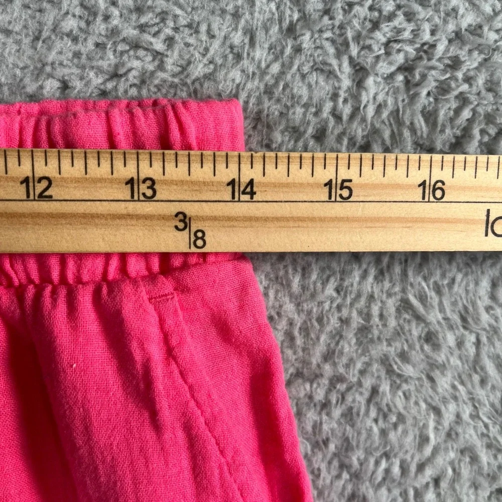Calia Women's High Waisted‎ Pink Dolphin Cover Up Swim Short Size Small